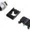Comutator Rotativ 22mm 2 NO Negru IP65 2 Pozitii