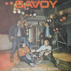 LP: SAVOY - APA TRECE, PETRELE RAMAN, ELECTRECORD, ROMANIA 1983, VG+/VG