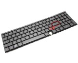 Tastatura HP Gri Envy 17M-CG iluminata layout US fara rama enter mic