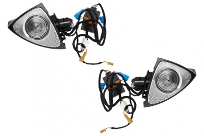 Tweeter LED rotativ cu 3 culori Mercedes C-Class W205 C205 S205 (2014-2018) Performance AutoTuning foto