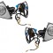 Tweeter LED rotativ cu 3 culori Mercedes C-Class W205 C205 S205 (2014-2018) Performance AutoTuning