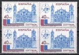 Spania 1985 - Expoziţia Filatelică Hispano-Americană ESPAMER &#039;85, Bloc de 4, MNH, Nestampilat