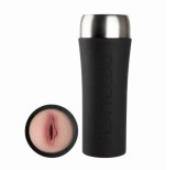 Masturbator Pussy INSCUP 4, Vibratii si Suctiune, TPE si ABS, USB, 23 cm