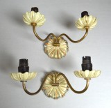 Doua aplice de perete cca 1930-1950