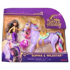 Set de joaca Unicorn Academy - Unicorn Wildstar si papusa Sophia