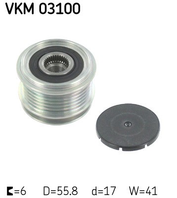 SKF VKM 03100 Sistem roata libera, generator foto