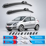 Cumpara ieftin Stergatoare TeamCar&reg; Set Fata Compatibile Opel Corsa D 5 Usi (2006-2014) 600mm+400mm