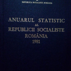 Anuarul statistic al Republicii Socialiste Romania 1981 (1981)