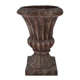Cumpara ieftin Ghiveci flori ceramica maro 40x40x52 cm
