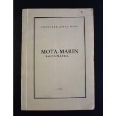 Colectia Omul Nou - Mota - Marin Rascumpararea - Miscarea Legionara 1952