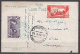 ROMANIA 1933 LP 105 SEMICENTENARUL CASTELULUI PELES/ CARTE POSTALA VEDERE LA TARA LA PASUNE CIRCULATA BUCURESTI-OSLO 1933, Stampilat
