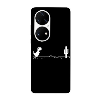 Husa compatibila cu Huawei P50 model Run for your life, Silicon, TPU, Viceversa foto