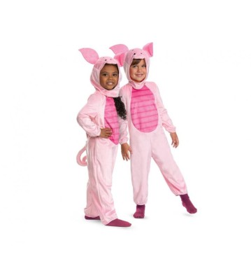 Costum carnaval Purcelus - Winnie the Pooh pentru copii, marime XS ( 3-4 ani) foto