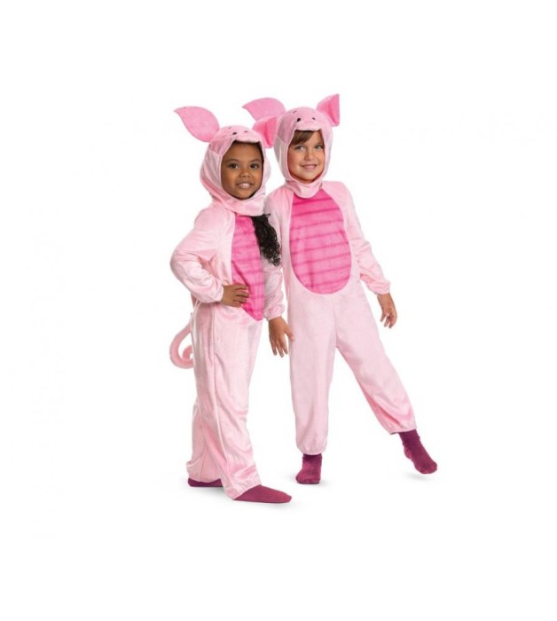 Costum carnaval Purcelus - Winnie the Pooh pentru copii, marime XS ( 3-4 ani)