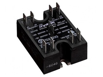Releu semiconductor dublu 15-32VDC 40A 48-530VAC H12D4840DE foto