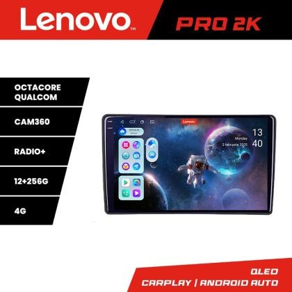 Navigatie Peugeot 307 Lenovo Kit-307 8 core QLED 2K 12+256 360 Android Waze USB Navigatie Internet Youtube Radio CarStore Technology