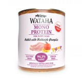 Conserva Wataha MONO PROTEIN Puppy, 94, 3% Carne, Cu Iepure, Mar Si Dovleac Hokkaido, 800g