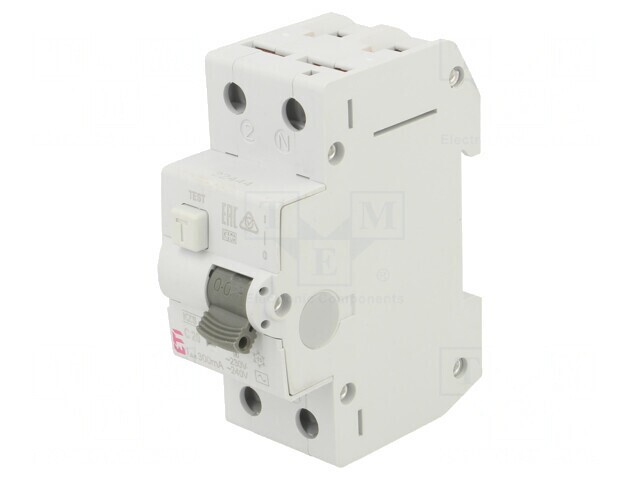 &Icirc;ntrerupător 20A 300mA 2P 230/400VAC IP20