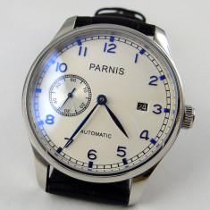 Ceas Parnis Portuguese Automatic 43 mm mecanism Sea-Gull ST25 foto