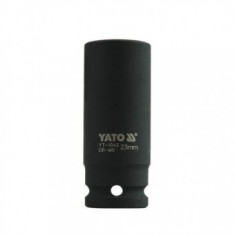 Cheie tubulara de impact adanca Yato YT-1043, 23mm, 1/2", lungime 78mm