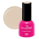 Cumpara ieftin Oja Semipermanenta Glamour Gel SensoPRO Milano 8ml, Creamy Vanilla #25