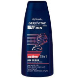 Gel de duș 3&icirc;n1 Active Gerovital H3 Men, 400ml, Farmec