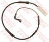 Senzor de avertizare,uzura placute de frana BMW Seria 1 (F21) (2011 - 2016) TRW GIC240