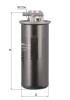 MAHLE KL 454 filtru combustibil