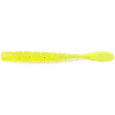 Grub Mustad Aji Micro Fla, UV Clear Chartreuse, 5cm, 15buc/pac foto