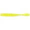 Grub Mustad Aji Micro Fla, UV Clear Chartreuse, 5cm, 15buc/pac