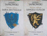 WITCHER CARTEA 2 SI 3: SABIA DESTINULUI, SANGELE ELFILOR-ANDRZEJ SAPKOWSKI, 2019