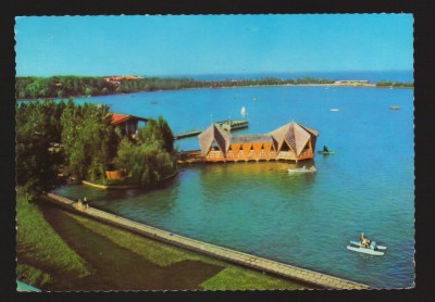 CPIB 19915 CARTE POSTALA - NEPTUN. RESTAURANTUL PE INSULA foto