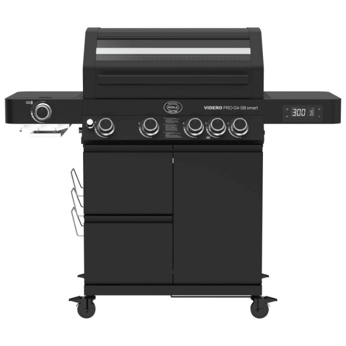 Gratar pe gaz Videro Pro G4-SB Smart Vario+, Rosle Essential GrillCooking