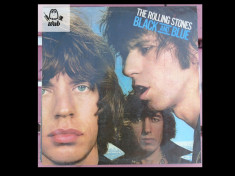 The Rolling stones Black and blue disc vinil EMI CUN 59106 India stare f buna foto