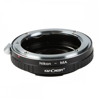 Adaptor montura K&amp;amp;F Concept Nikon-MA cu sticla optica de la Nikon F la Sony A mount KF06.120 foto