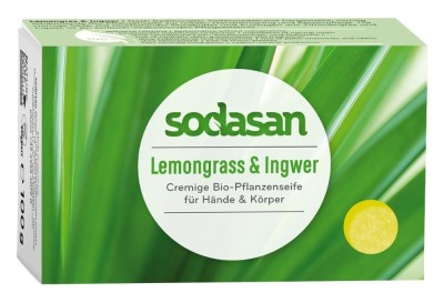 Sapun Crema Bio Lemongrass si Ghimbir 100 Gr Sodasan foto