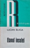 Cumpara ieftin Elanul insulei - 1977 - Lucian Blaga (F460)