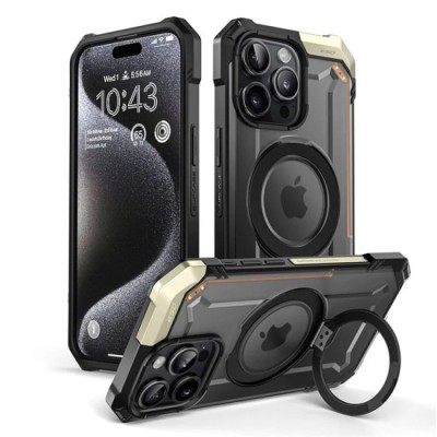 Husa pentru iPhone 15 Pro Max - Supcase Unicorn Beetle Defender - Black foto