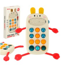 Telefon senzorial dentitie pentru bebeluși, Bibi-inn jucarie interactive