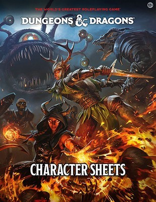 Dungeons &amp; Dragons Rpg: Character Sheets (2024)