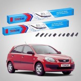 Cumpara ieftin Ștergătoare Kia Rio II DE JB Hatchback 2005-2011 | Set Față Flat Premium &ndash; TeamCar&reg;