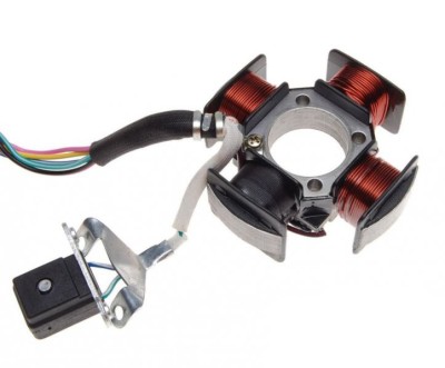 Stator aprindere 4 bobine 5 fire Romet Z-K50 Cod Produs: MX_NEW AI22504 foto