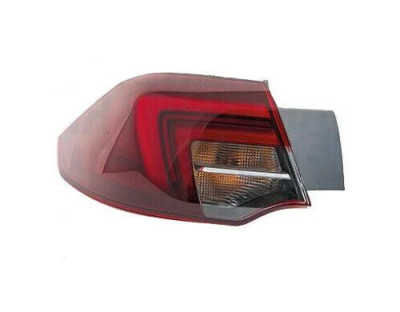 Stop spate lampa Opel Insignia, 03.2017-, spate, Stanga, Tip faruri cu LED, Sedan, partea exterioara; LED+PY21W; cu suport becuri, AL (Automotive Lig foto