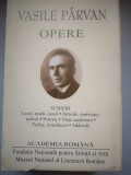 Vasile Parvan - Opere - Scrieri - Editie de lux