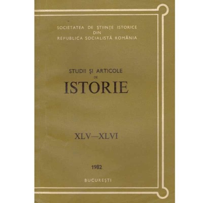 - Studii si articole de istorie XLV-XLVI, 1982 - 133835 foto