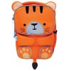 Rucsac Copii TRUNKI Toddlepak Tipu Portocaliu, 4L, 27x19x9cm, +2 Ani, Reflectorizant, Ghiozdan Gradinita