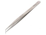 Pensetă de Precizie 140mm V&acirc;rf &Icirc;ngust Curbat 65ASA