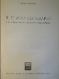 IL PLAGIO LETTERARIO-ZARA ALGARDI