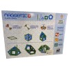 Joc Magnetic Constructii 52 Piese tip Geomag, Tije Magnetice si Bile Metalice, STEM, Educativ, Creativ, peste 3 ani