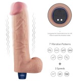 Dildo 10.5 &quot;Real Softee Reincarcabil Dildo (nude)